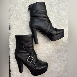 Guess high heel boots